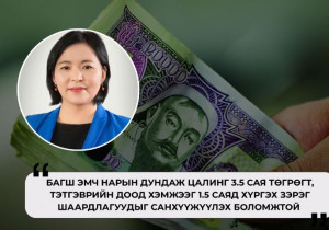 Н.Туяа: Бодлогын шинэчлэл хийж чадвал багш, эмч нарын цалинг 5-10 саяд хүргэх боломжтой