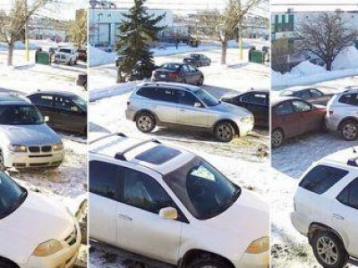 Зогсоолоос гарахаар будилж буй BMW-ны жолооч эмэгтэй интернэтийн од болов