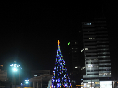 Төв талбайн сүлд модны гэрлийг 18:00 цагаас асаана