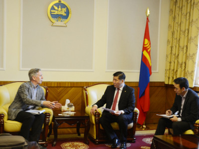 УИХ-ын гишүүн Д.Батцогт Европын Холбооны олон улсын зөвлөхийг хүлээн авч уулзав