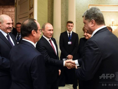 В.Путин, П.Порошенко нар тохиролцоонд хүрчээ
