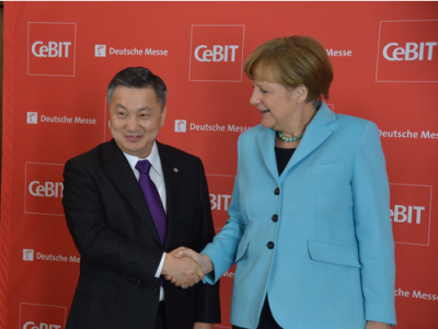 УИХ-ын дарга З.Энхболд “CeBIT-2015” үзэсгэлэнгийн нээлтэд хүндэт зочноор оролцов