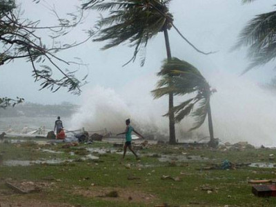 Ванауту улс хар шуурганд өртлөө