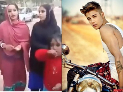 Пакистан эгч дүүс Жастин Бейберын дууг дуулж интернэтэд шуугиан тарьж байна