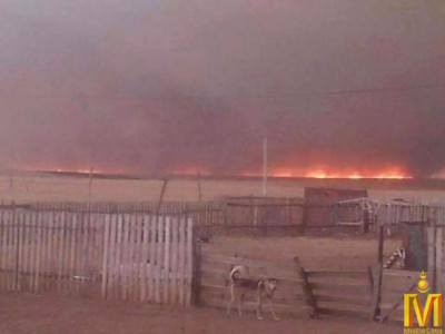 60 орчим айл түймэрт өртөж, 22 айл орон гэргүй болжээ
