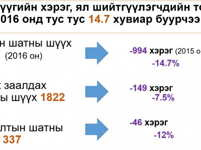 Сэрэмжлүүлэг:  2016 онд хүчингийн 191 хэрэг гарчээ