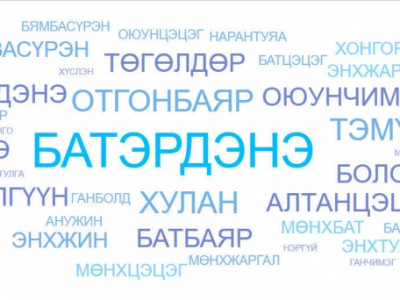 Бат-Эрдэнэ, Отгонбаяр нар Монголын хамгийн түгээмэл нэрсээр шалгарчээ