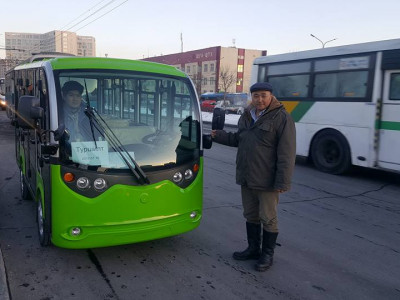 Монгол инженерүүдийн бүтээсэн цахилгаан автобусны туршилтаа амжилттай хийжээ