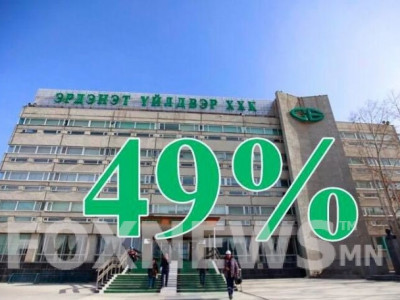 Шахаачид “ Эрдэнэт”-ийн 49 хувь дээр амь тавьж байна