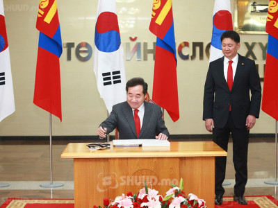 БНСУ-ын Ерөнхий сайдын хүндэт дэвтэрт үлдээсэн үгс