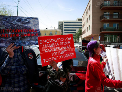 БОАЖ-ын сайд Н.Цэрэнбатыг ажлаа хийхийг шаардлаа