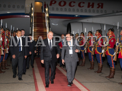В.Путиныг угтах ёслолын ажиллагаа Сүхбаатарын талбайд болно