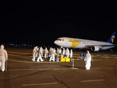 Истанбул-Улаанбаатар чиглэлийн онгоцоор 252 зорчигч ирлээ