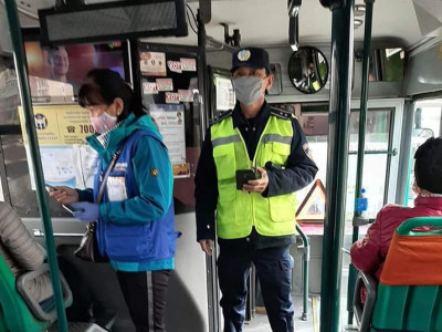 Амны хаалт зүүгээгүй иргэнийг торгохоор болжээ