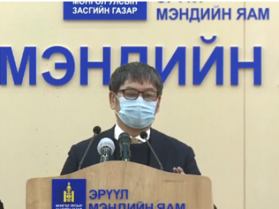 Д.Нямхүү: ХӨСҮТ-д тусгаарлагдсан нэг иргэнээс коронавирус илэрч, 33 дахь тохиолдол бүртгэгдлээ
