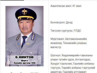 Дорнод аймгийн Гаалийн газрын дарга асан Б.Винтов нарын хэргийг шүүхээр дахин хэлэлцүүлэхээр болжээ