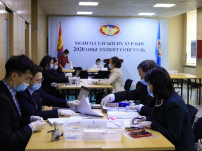 Масктай сонгууль, маапаантай наадам