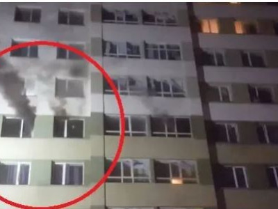 Саруул хотхонд гал гарч зургаан давхраас 20 гаруй насны эрэгтэй хүн үсэрч, нас баржээ