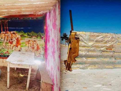 Малчин н.Түмэнбаяр тeлe хичээлийг нь хийлгэхийн тулд сүлжээтэй газар байшин барьжээ