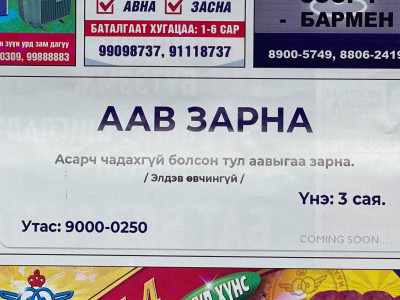 AAB 3APHA зарыг тараасан залуус yyчлал хүсэн зaлруулга хийжээ