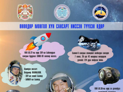 Монгол хүн сансарт ниссэний 40 жилийн ойн өдөр өнөөдөр тохиож байна