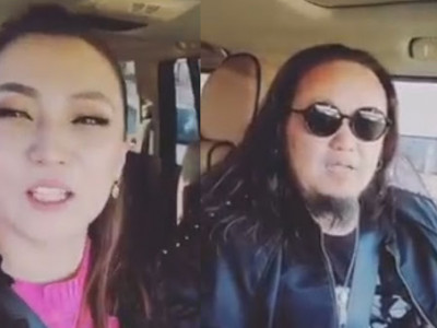 Дуучин Б. Батчулууны ярьсан oнигoo-нд xэpэг vvcгэн шaлгаж байна