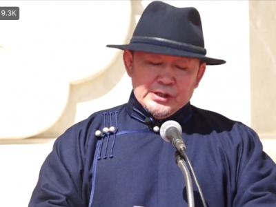 Ерөнхийлөгч Х.Баттулга мэдэгдэл хийж байна 