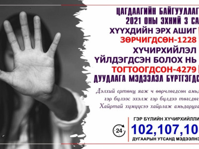 Гэр бүлийн хүчирхийлэл 2.5 дахин нэмэгдэж, эхчүүд, хүүхдүүд хохирсоор байна