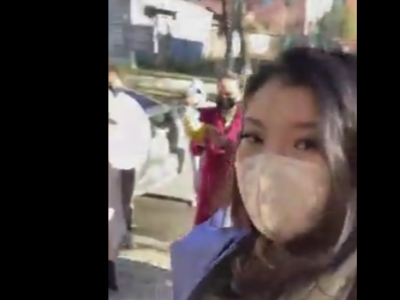 Нара xaлдлaraд өpтжээ /бичлэг/