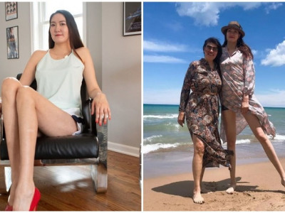 Дэлхийн хамгийн урт хөлтэй эмэгтэйчүүдийн нэг Монгол бүсгүй Рэнцэнхорлоотой танилц!