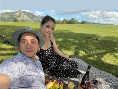 Загвар өмсөгч Б.Галбадрахын ГАДААД найз бүсгүй