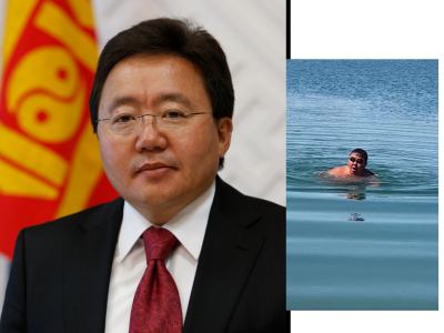 Ц.Элбэгдорж: Усанд сэлэх сайхан шүү