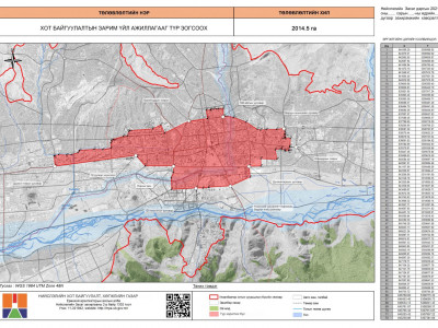Барилга барих зөвшөөрлийг түр хугацаанд олгохгүй байршлыг танилцуулж байна
