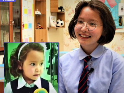 Цагаа андуурч хэлдэг бяцхан охин ийм том болжээ