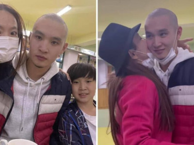 Жүжигчин Ганцэцэг том хүүгээ цэргийн албанд мордуулав