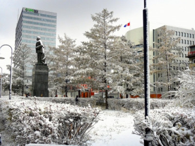 Зүүн хагаст цас орж, цасан шуурга шуурахыг анхааруулж байна