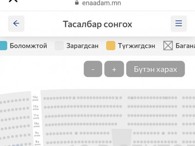 Наадмын тасалбар худалдаалж эхлээд 15 минутын дотор зарагдаж дуусжээ