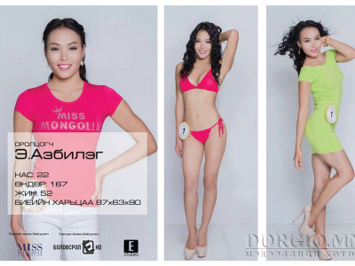  “Miss Mongolia-2014” -ийн шилдэг 17-н оролцогчийг танилцуулъя  