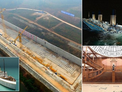 Хятадууд Титаник хөлгийг бүтээж байна