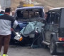Бага тэнгэрийн аманд Kia Bongo-3, Mercedes Benz G500 загварын машин мөргөлдөж, таван хүн гэмтжээ